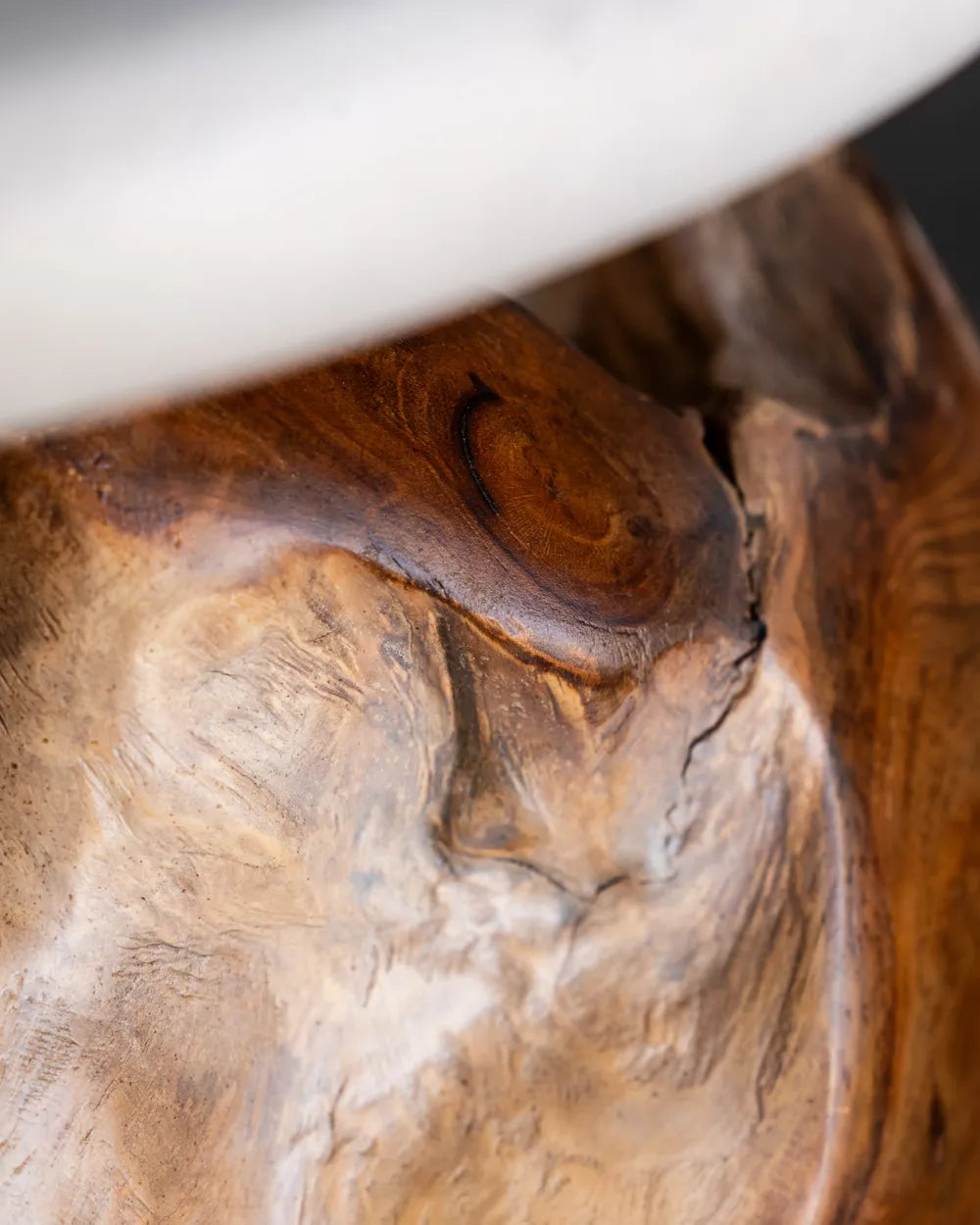 Mesa Auxiliar Api en Madera Teca