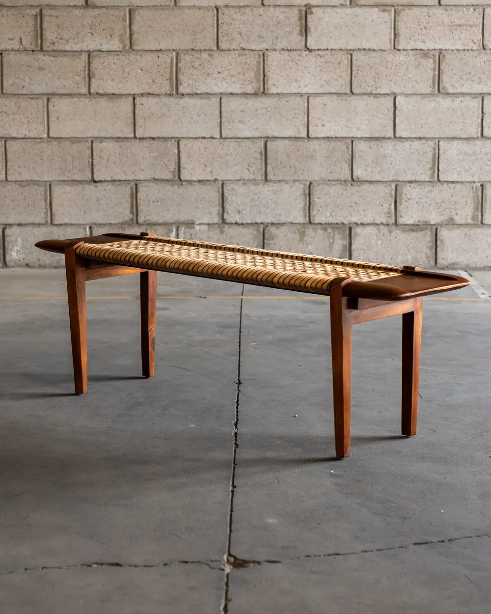 Banco Deras en Madera Teca y Bamboo