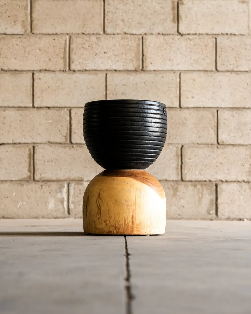 Stool Asmar en Madera Suar
