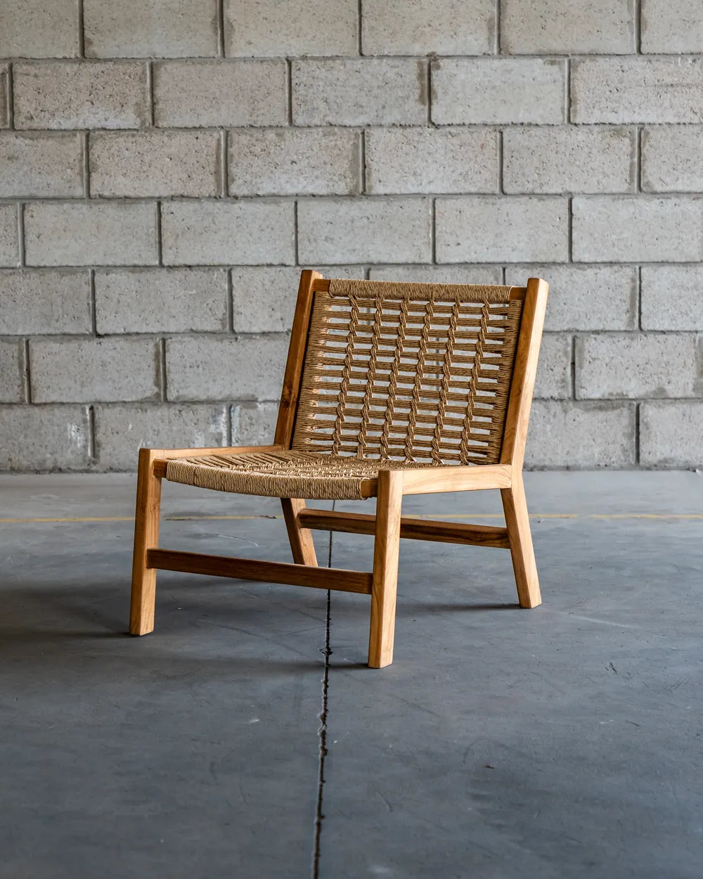 Sillón Terik en Madera Teca