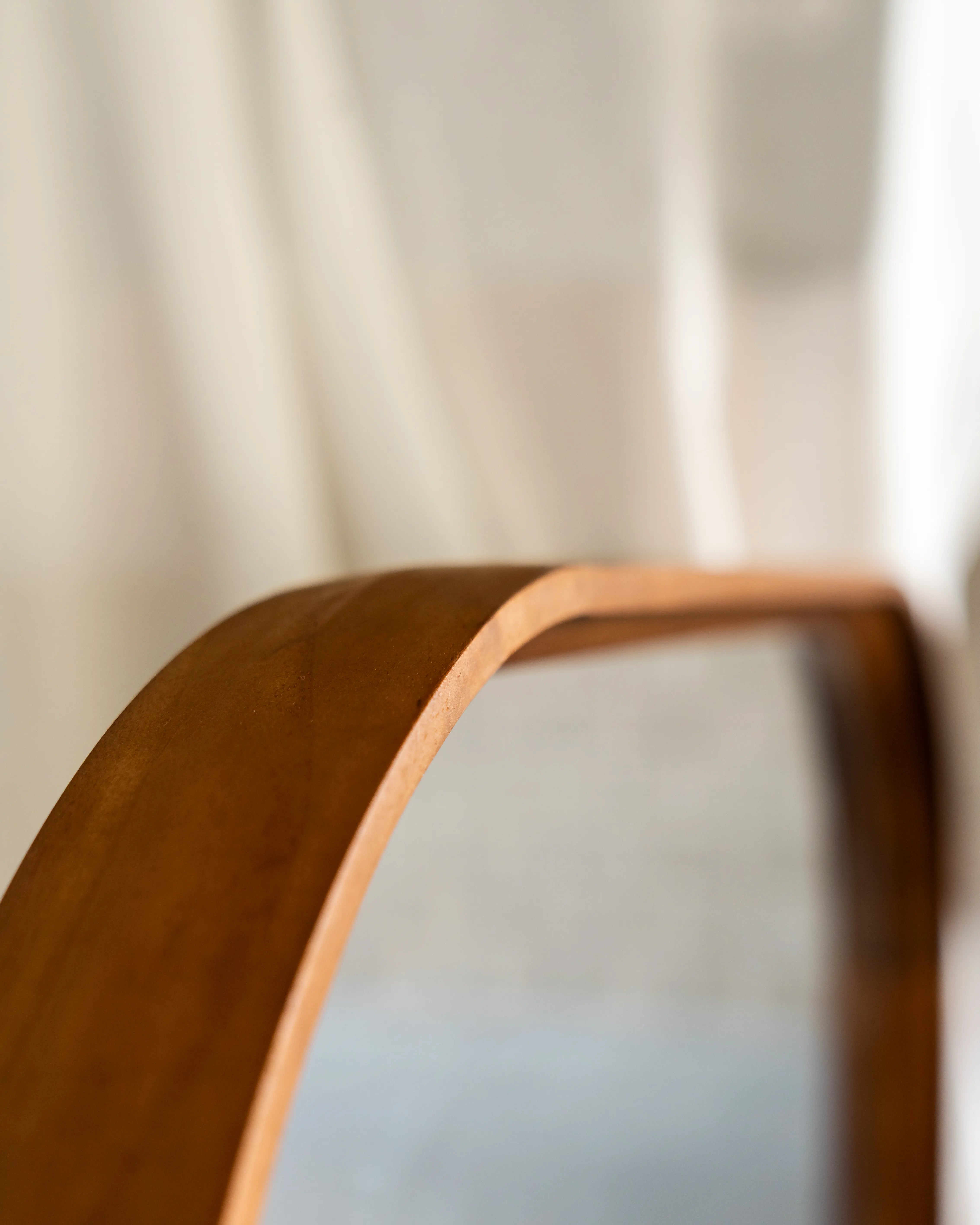 Espejo Kopi en Madera Teca - 60cm