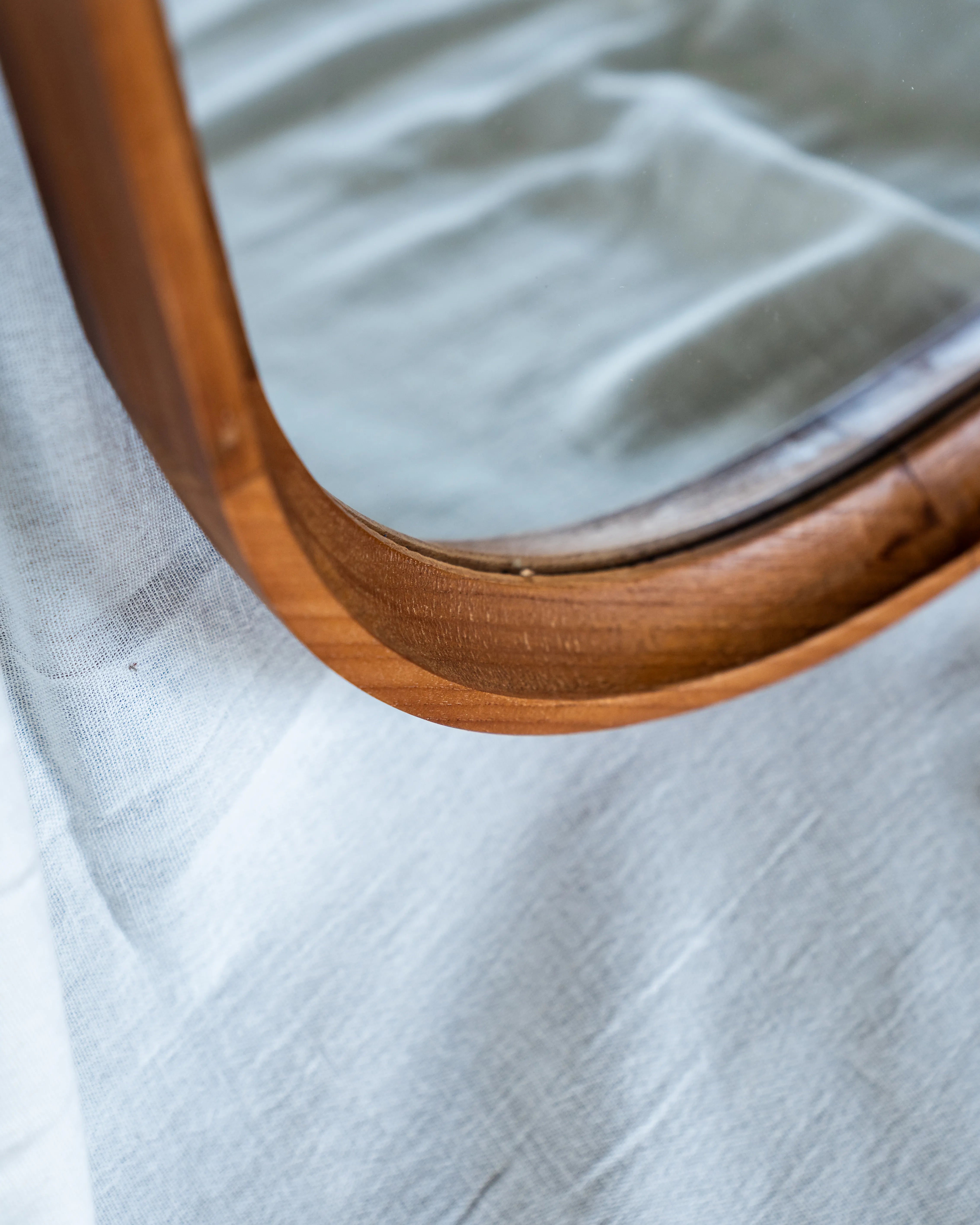 Espejo Kopi en Madera Teca - 80cm
