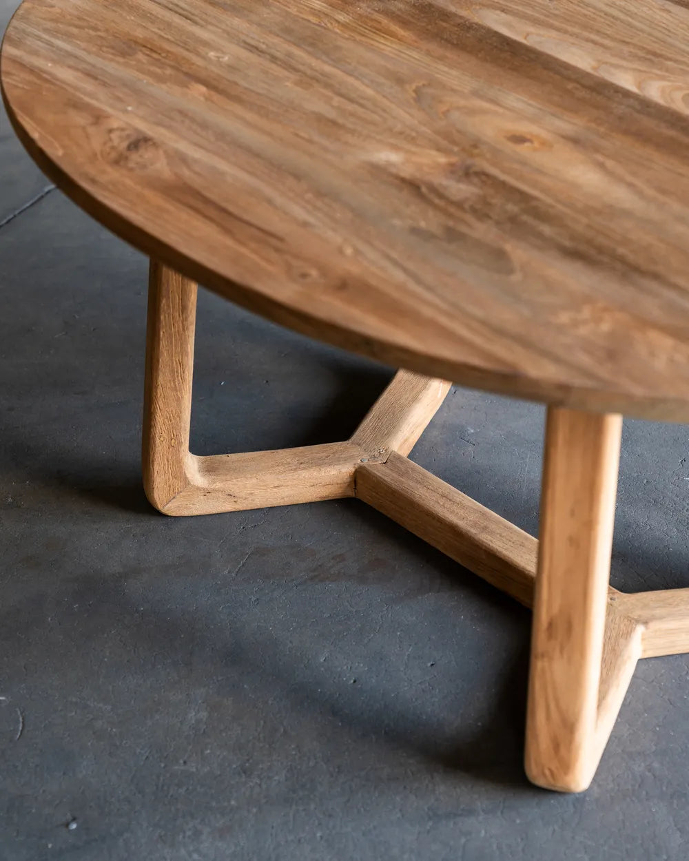 Mesa Ratona Bekas en Madera Teca