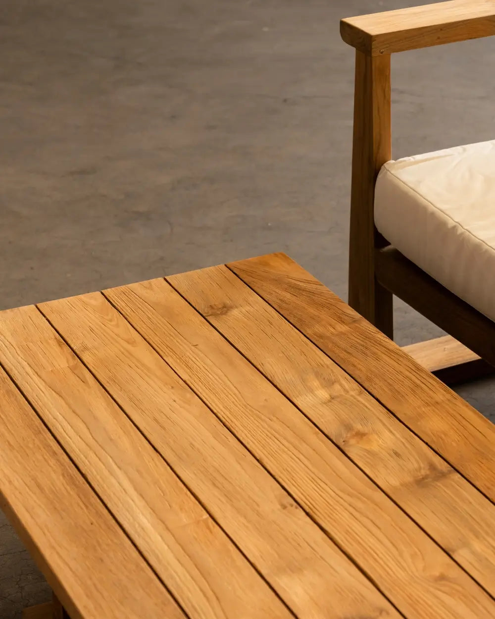 Juego de Living Arang en Madera Teca