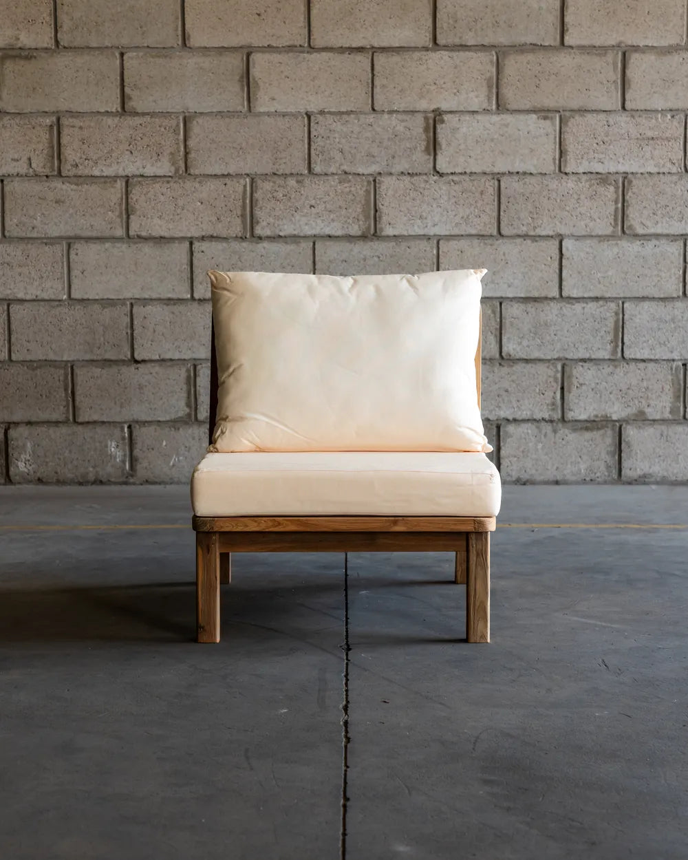 Sillón Madu en Madera Teca y Mimbre