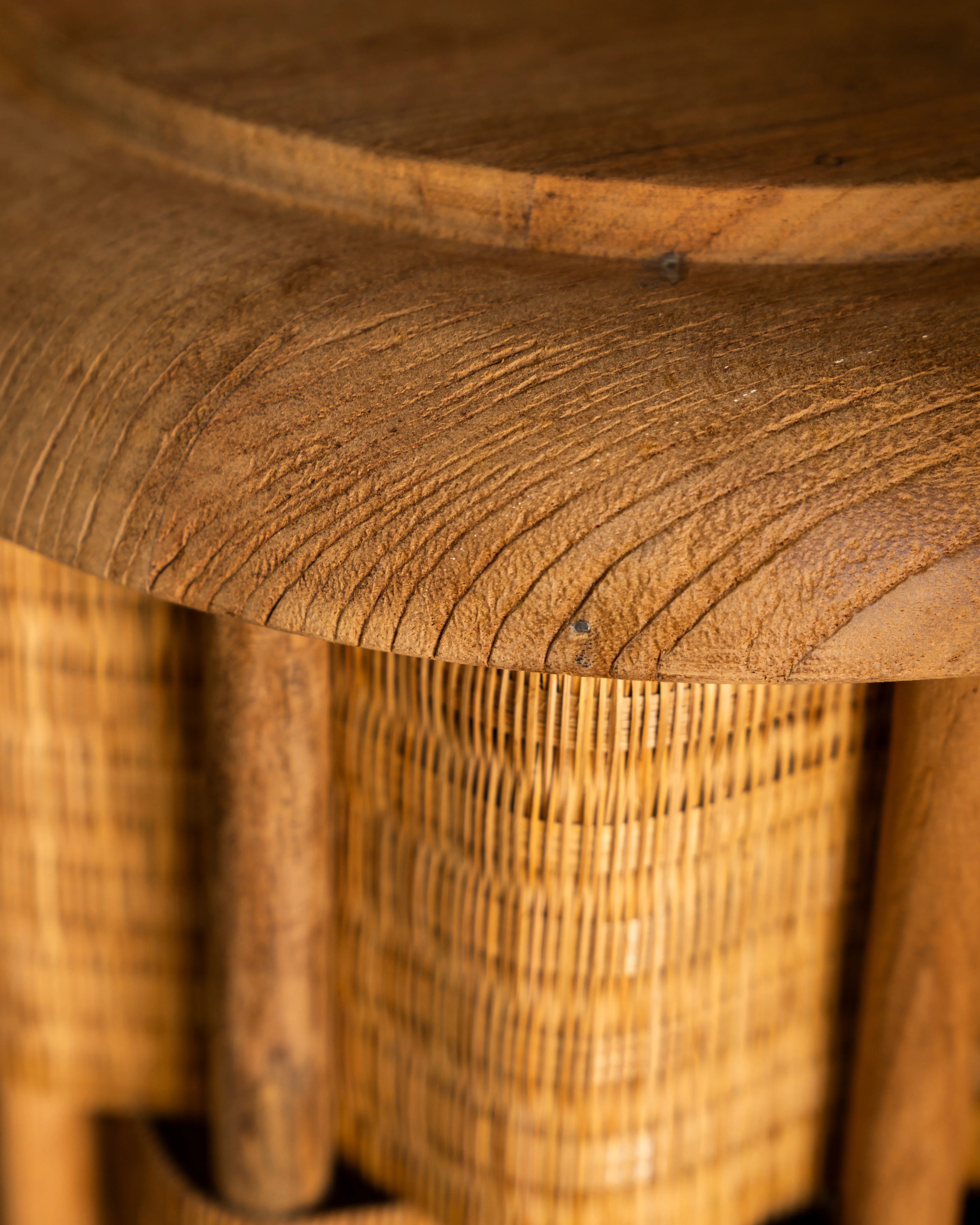 Lámpara Tali en Madera Teca y Bamboo - Large