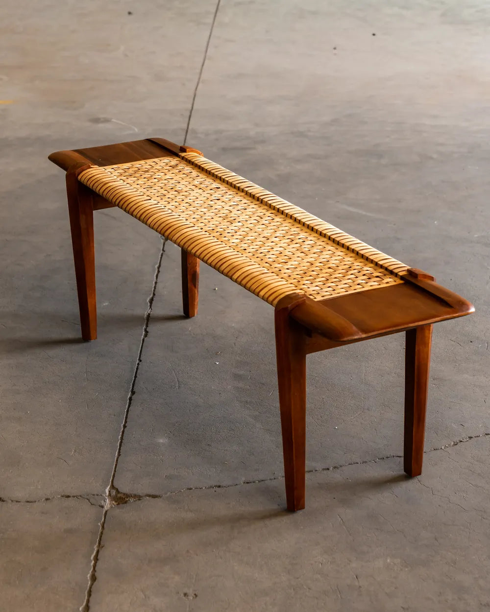 Banco Deras en Madera Teca y Bamboo