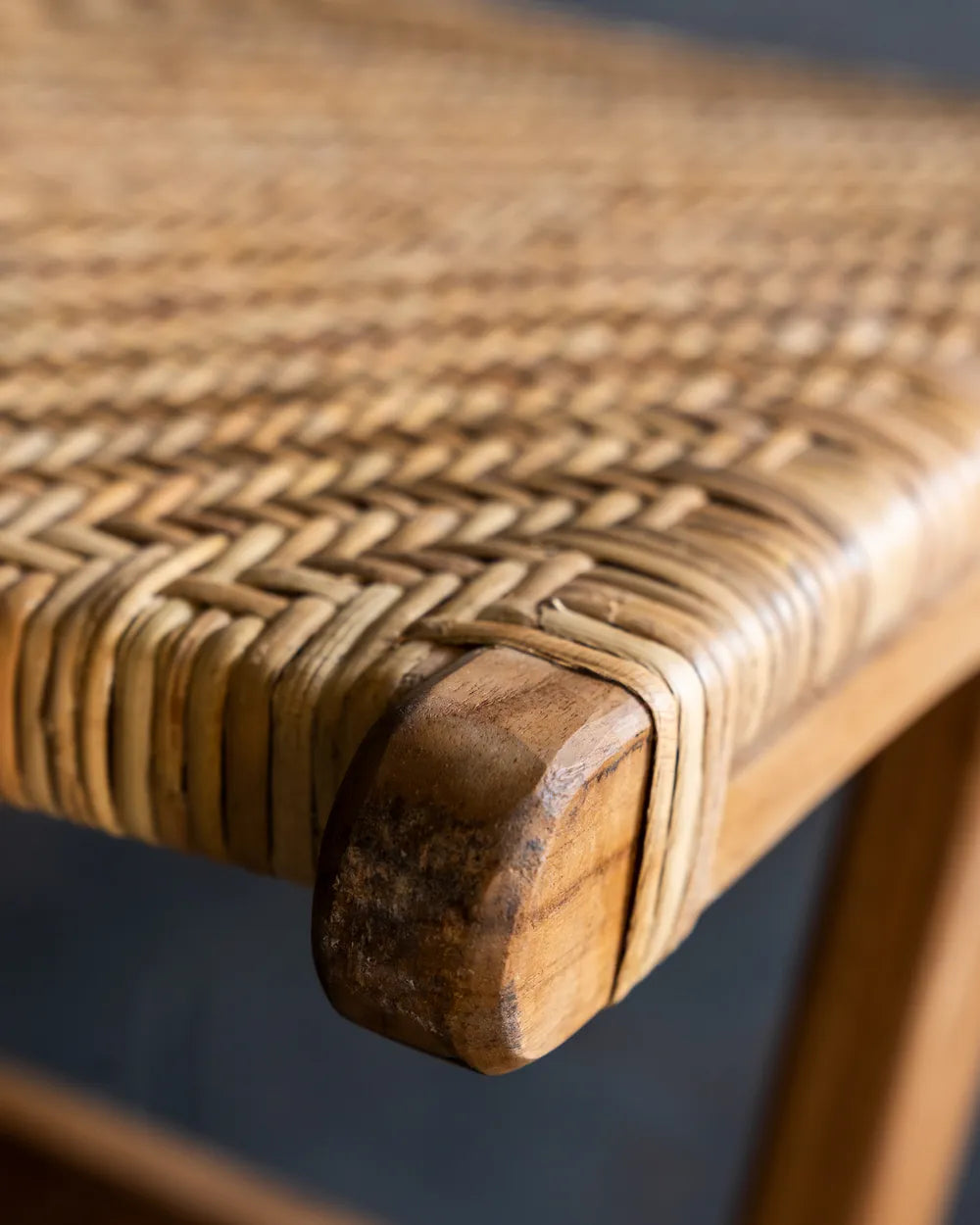 Sillón Benar en Madera Teca y Ratán