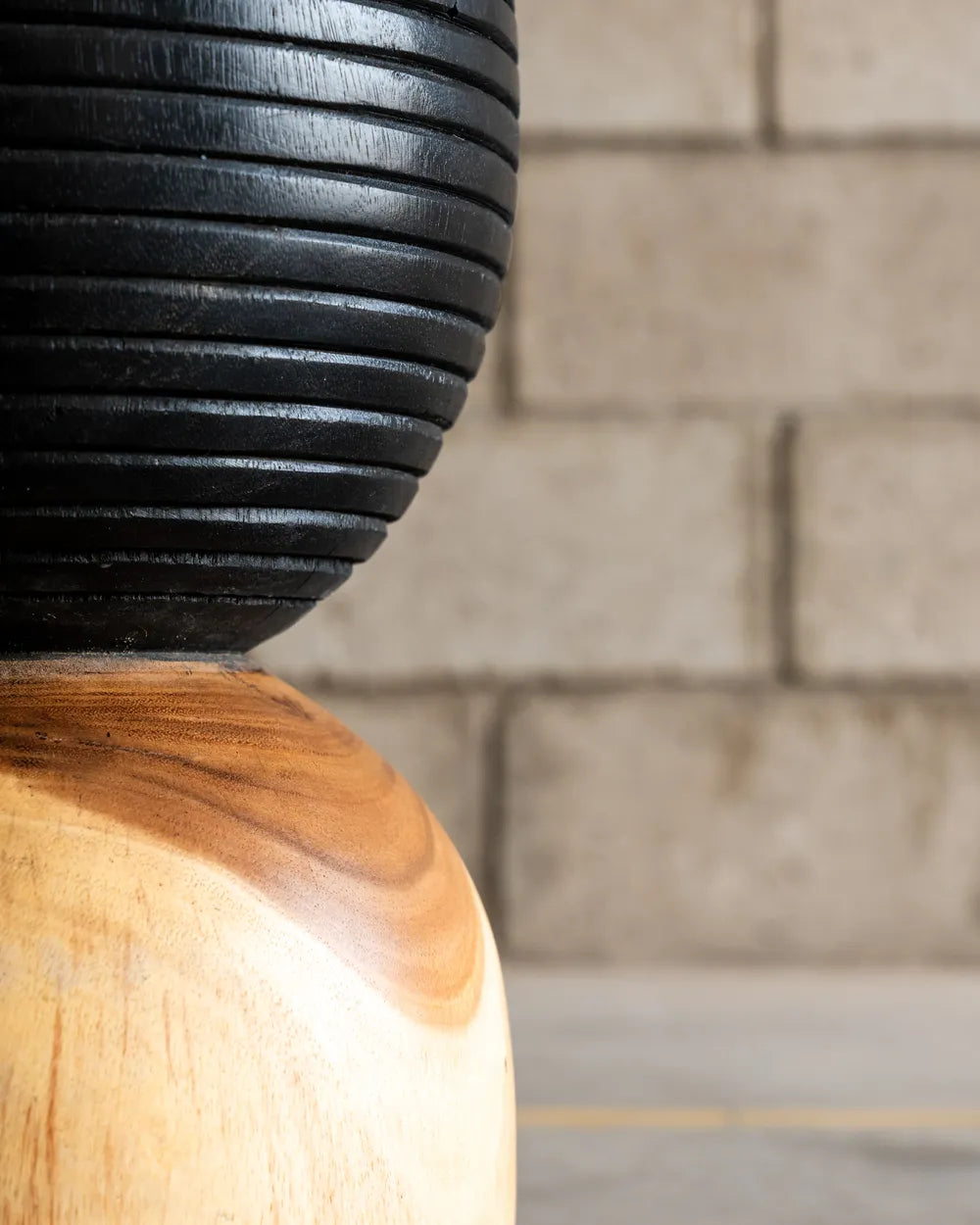 Stool Asmar en Madera Suar