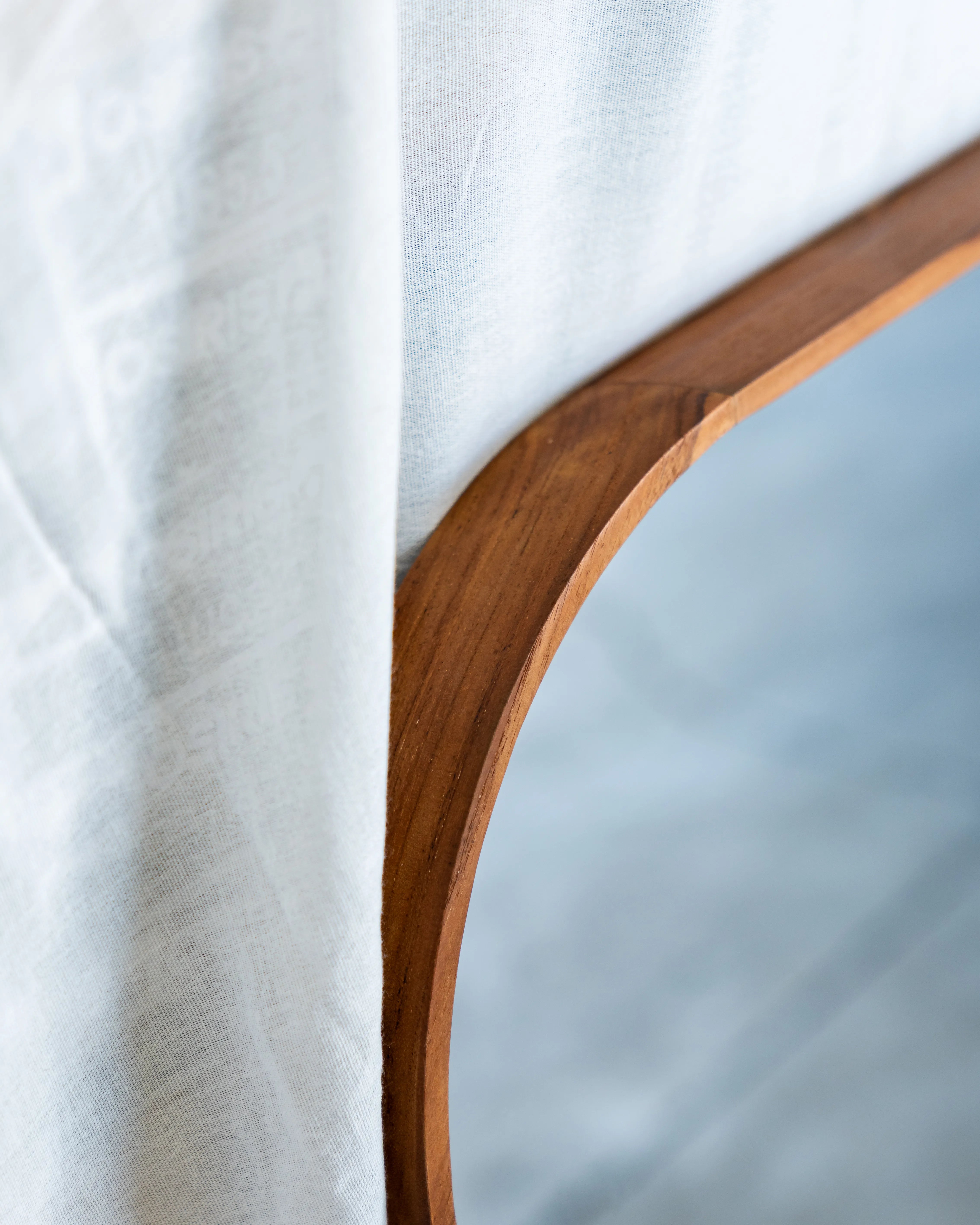 Espejo Kopi en Madera Teca - 100cm