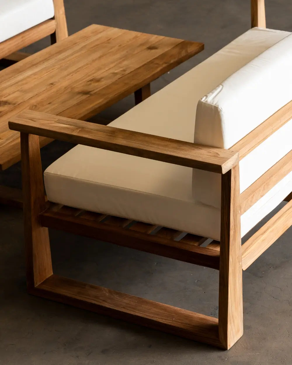 Juego de Living Arang en Madera Teca